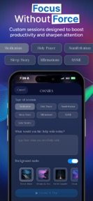 Omnira: Focus & Sleep Sounds screenshot