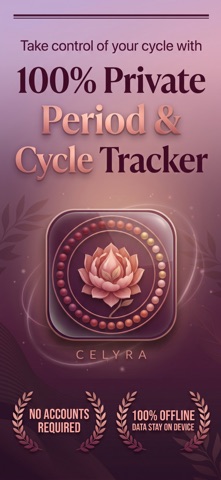 Celyra: Cycle & Period Tracker Screenshot 1 of 7