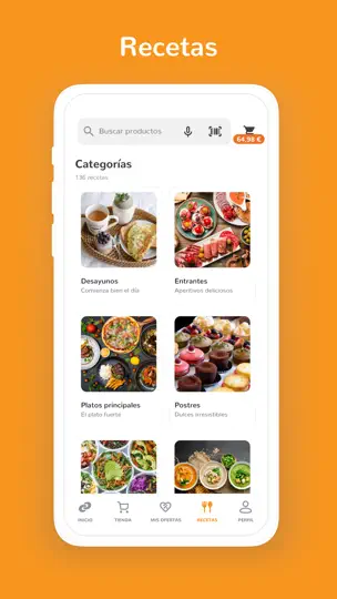 Captura de pantalla de Mundo Consum - Compra Online en iPhone 8