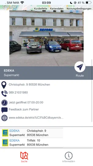 Screenshot von Ticket Restaurant® auf dem iPhone 3