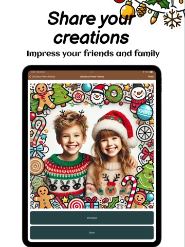 Christmas 2024 - Photo Frames iPad screenshot
