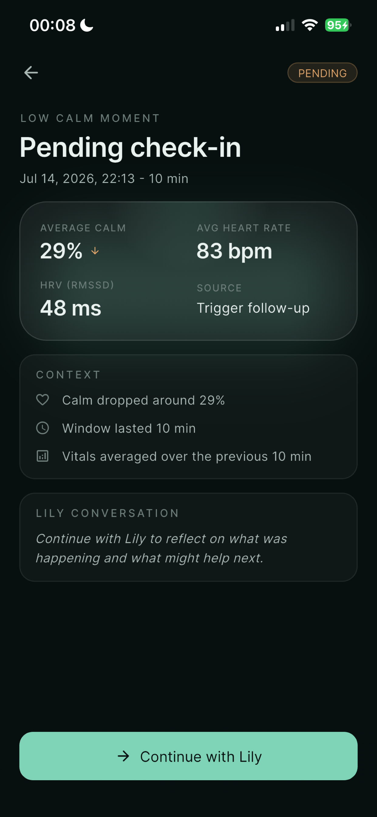 WiseHeart: AI Calm Companion screenshot 5