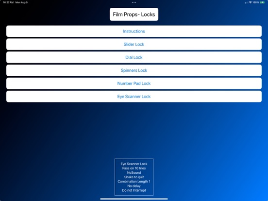 Screenshot #4 pour FilmProps-Locks