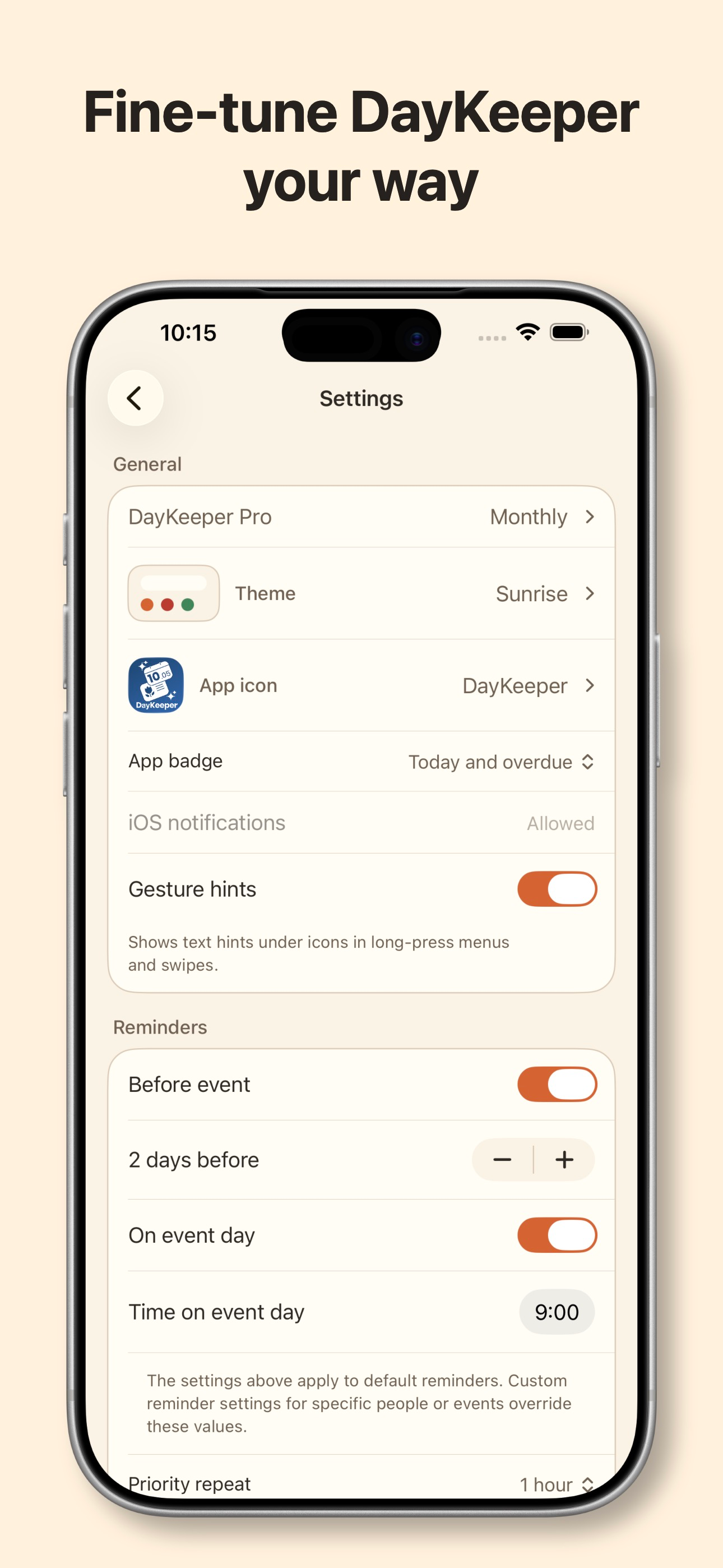 DayKeeper: Birthdays & More screenshot 8