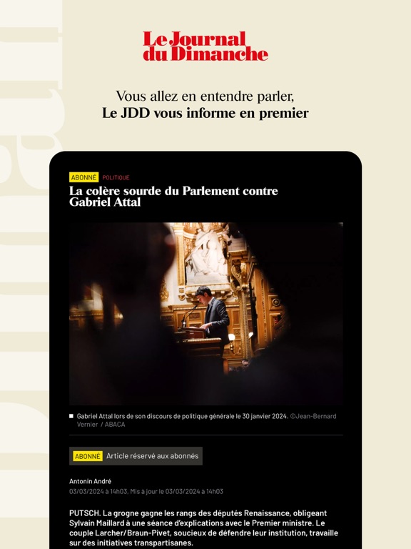 Screenshot #4 pour Le JDD : actualités et info