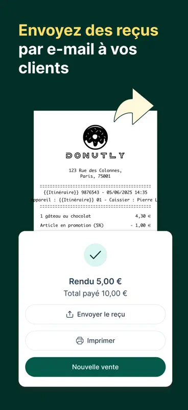 Caisse enregistreuse · Tunder screenshot 1 of 8