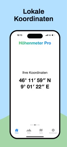 Höhenmeter Pro Schweiz screenshot