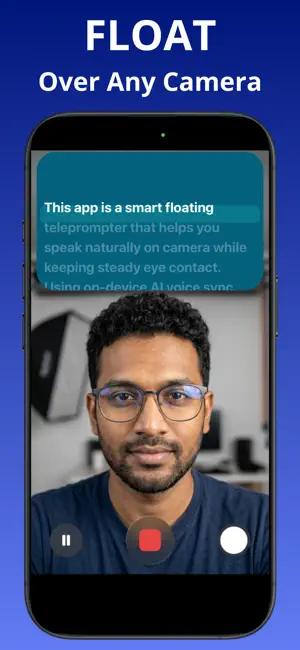 PromptFly Teleprompter screenshot 1