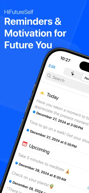 HiFutureSelf: Future Messenger screenshot 1