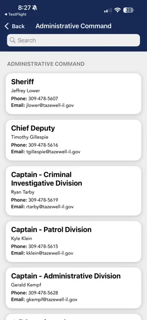 Tazewell County Sheriff IL screenshot 2