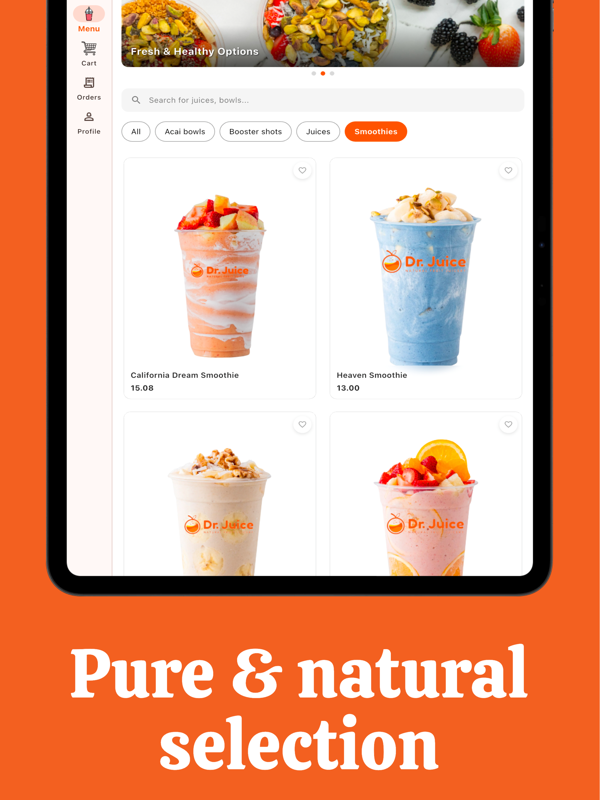 Dr Juice - Natural Fruit Juice screenshot 8