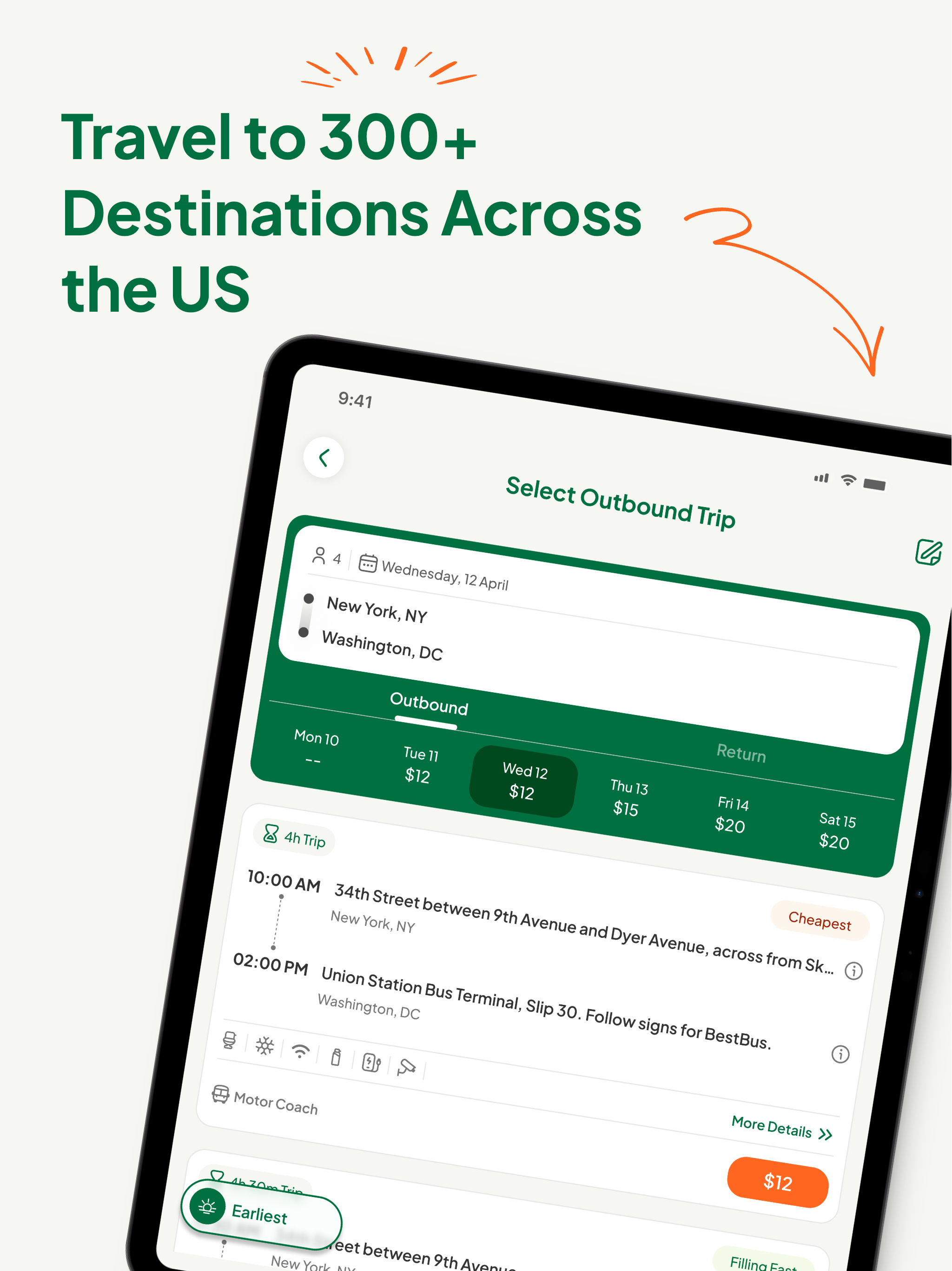 Ride with OurBus App screenshot 7