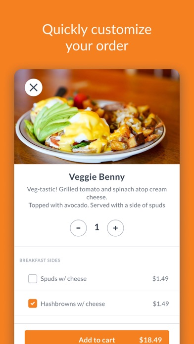 Screenshot 2 of Squeeze In Breakfast & Lunch App