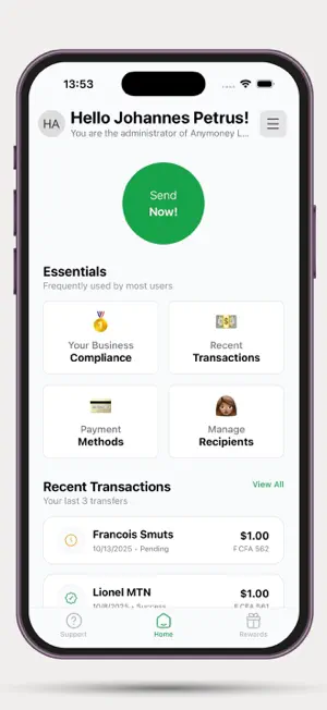 AnyMoney App screenshot 1