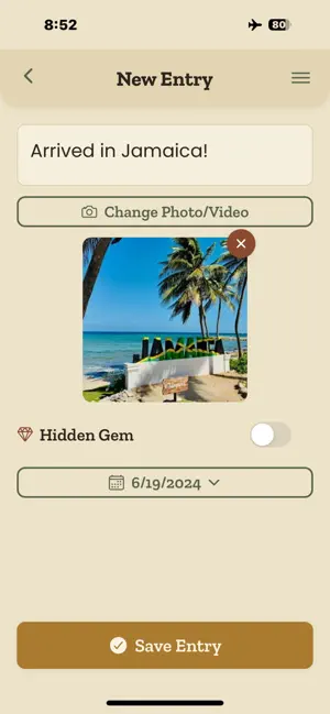 Travel Journal – Offline screenshot 2