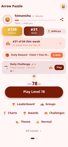 Arrow Puzzle : Arrow Game iPhone screenshot