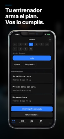 Repz: Entrenamiento screenshot 1