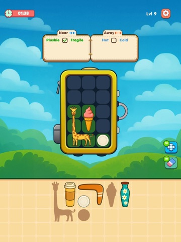 Pack Master - Slot Puzzle iPad screenshot