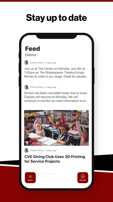 Buffalo School District Merino Screenshot