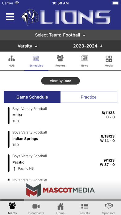 Cathedral City Athletics Screenshot