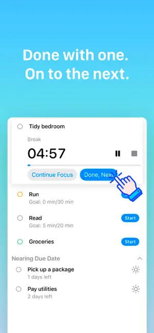Queue Focus: Tasks One by One screenshot 2