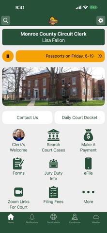 Monroe Circuit Clerk IL Screenshot 1 of 3
