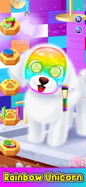 Pet Games: Rainbow Unicorn screenshot 4