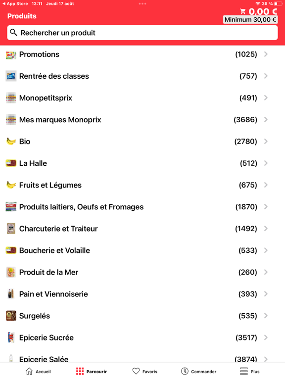 Screenshot #4 pour Monoprix.fr Courses