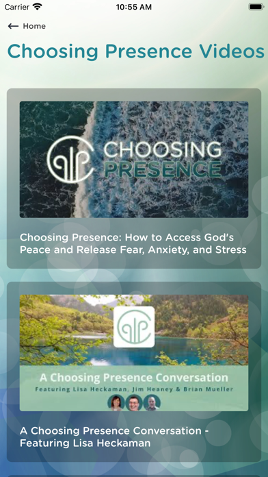 Practicing Presence iPhone screenshot 5 - Health & Fitness app