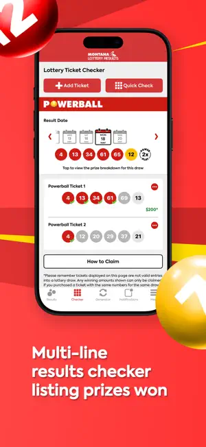 Montana Lottery Numbers screenshot 4