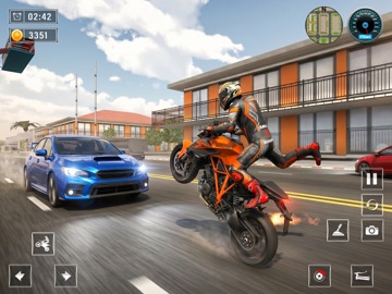 Moto Bike Rider Bike Racing 3D iPad screenshot