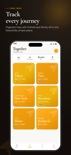 PaperPlane: Trip Tracker screenshot 2