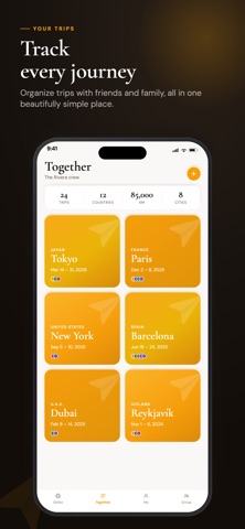 PaperPlane: Trip Tracker screenshot