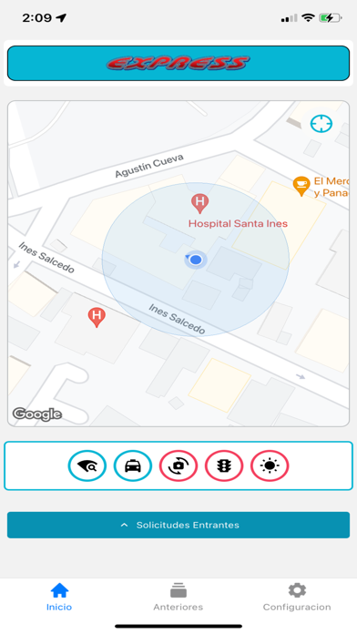 App Express Conductor Screenshot