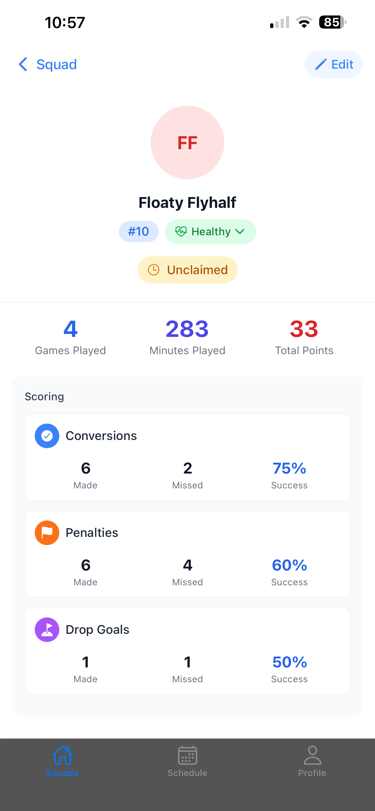 Coach180 screenshot 3
