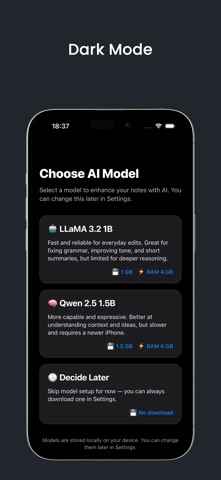 NotesPeak: offline AI notes Screenshot 5 of 5
