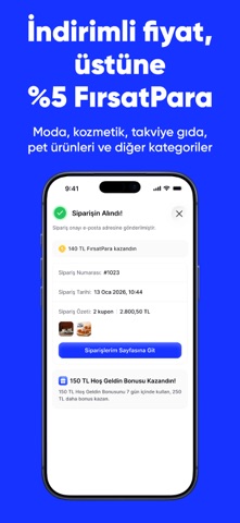 Fırsat: İndirim ve Alışveriş iPhone screenshot 4