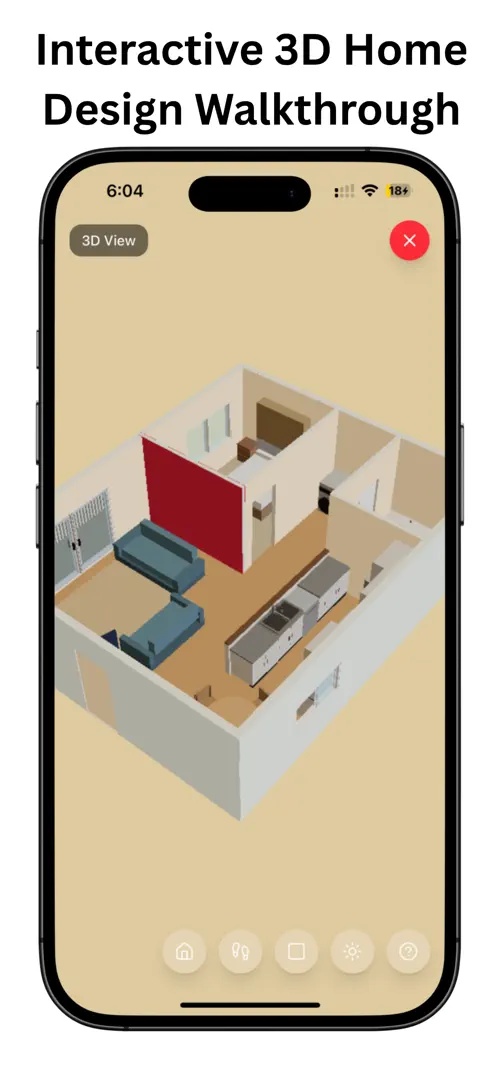 Screenshot von RoomSketch3D Floor Plan Maker 3