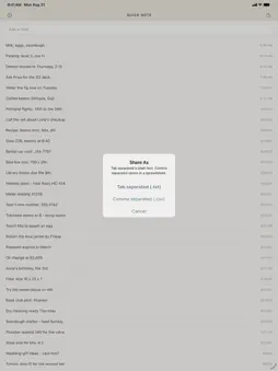 Quick Note Automatic Timestamp screenshot 5