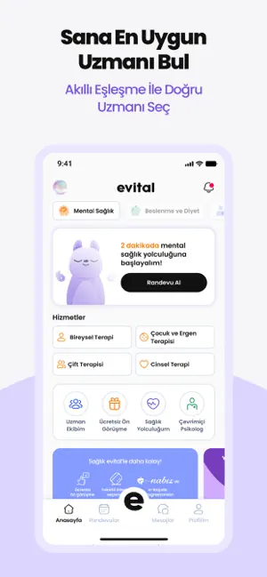 evital - Online Sağlık Hizmeti screenshot 2