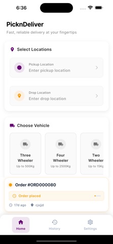 PicknDeliver screenshot