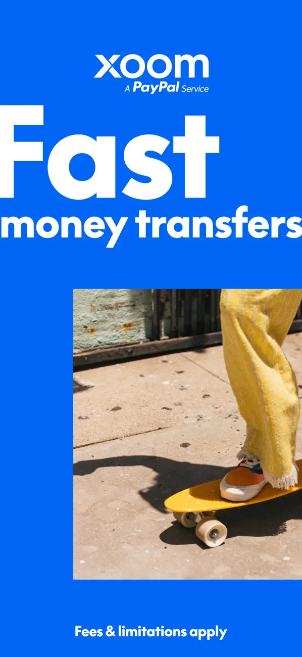 #1. Xoom: Send Money & Transfer (iOS) Oleh: Xoom Corporation