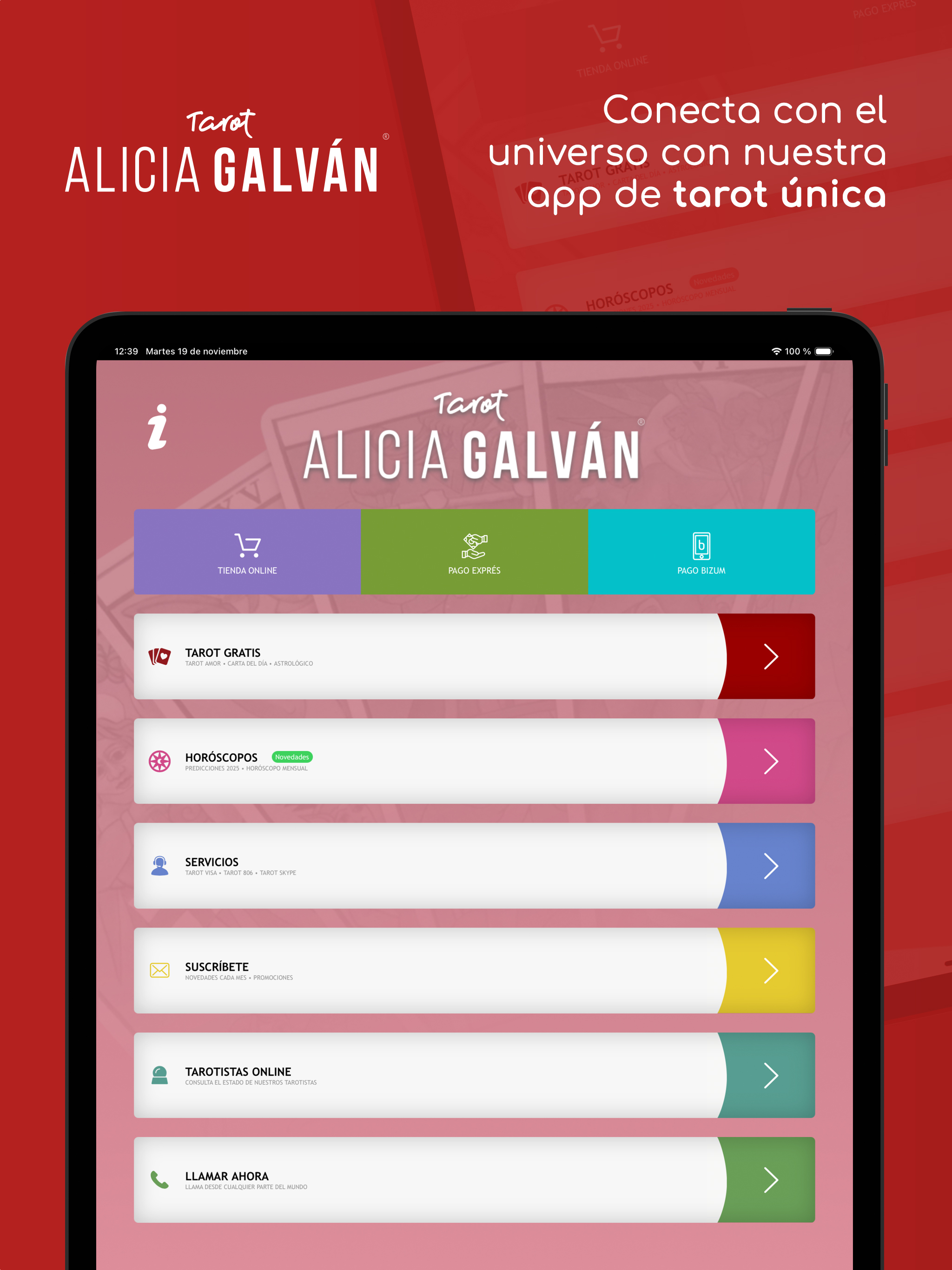 Tarot Alicia Galván