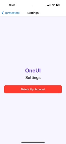 OneUI Mobile Screenshot 3 of 3