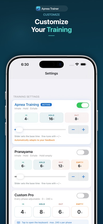 #4. Apnea Trainer: Freedive (iOS) Von: Jan Luther