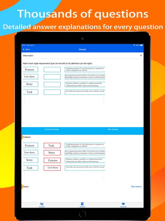 Screenshot #6 pour PMI-ACP Prep & Test