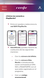playrenfe iphone capturas de pantalla 4