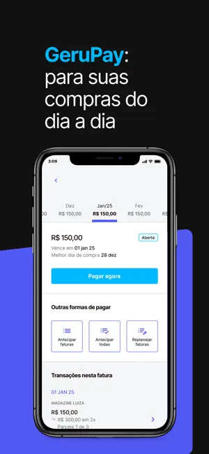 Geru: crédito e pix parcelado screenshot 4