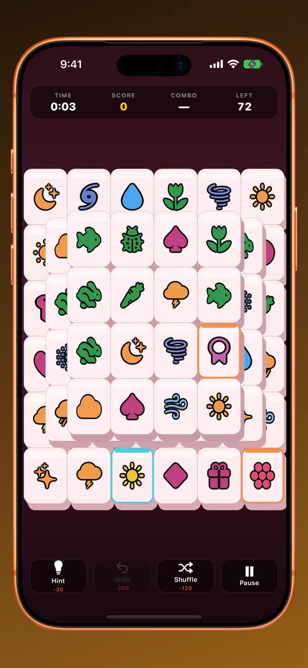 Screenshot #1 pour Tile Break Mahjong