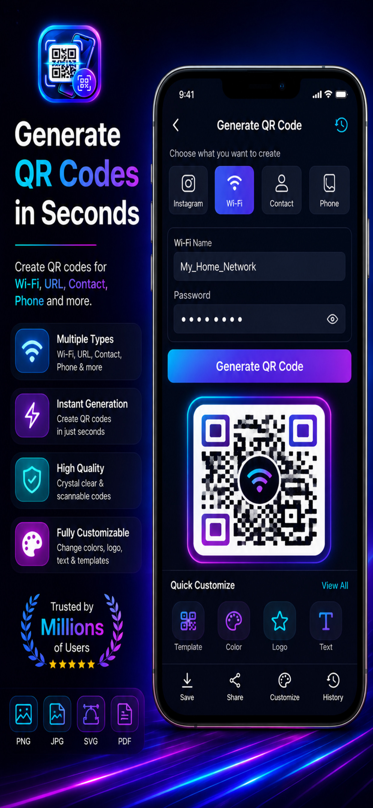 QR & Barcode Generator Scanner screenshot 2